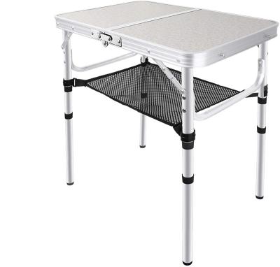 China Modern Door Folding Small Size Adjust Table With Storage Portable Camping Picnic Table for sale