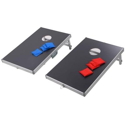 China Outdoor Aluminum Collapsible Throwing Cornhole Boards 9955 Sports Game Set Beanbag Throw for sale