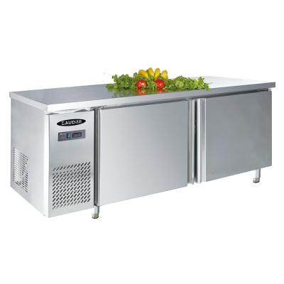 China 2021 Double-temperature refrigeration and Cool-keeping of commercial workbench refrigerator refrigerator undercounter refrigerator for sale