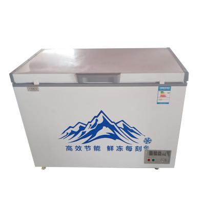 China 2022 Commercial Horizontal Single-temperature Refrigeration Workbench Ice Cabinet Refrigerator with Large Capacity for sale