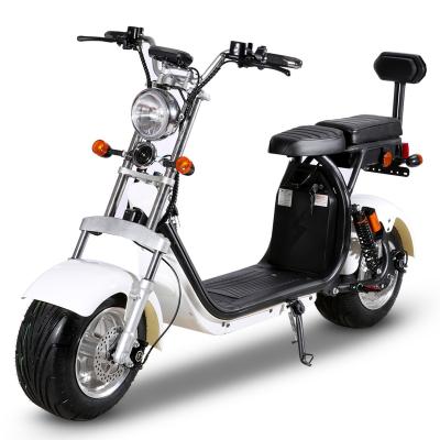 China EEC Unisex Single 2 Wheel Electric Scooter 2000W e Scooter Motorcycle Off Road Electric Scooter Citycoco for sale