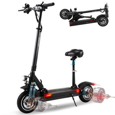 China Dropshipping Powfull 60V 18Ah Long Battery Unisex Electric Scooter Warehouse 1600W Eu Offroad Scooter Dual Motor for sale