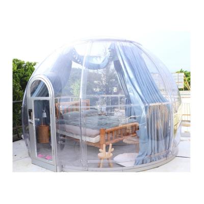 China Clear Igloo Bubble Geo PC Camping Dome Tent Geodesic Transparent Four Season Outdoor Star Waterproof Home for Cafe Dining Glamping for sale