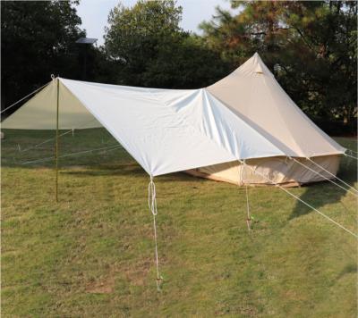 China Durable High Quality 900D Oxford Tents 3x4m Bell Tents Canvas Cotton Tents Outdoor Camping Waterproof Tent For Resort for sale