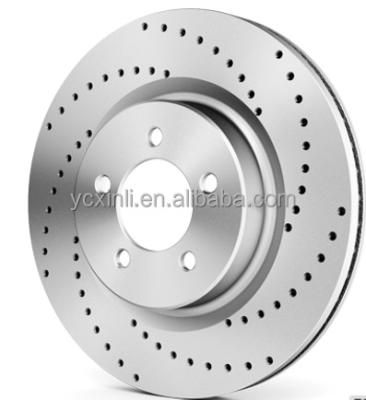 China Cast Iron 43512-12680 Front Axle Brake Rotor DDF1756 Auto Parts For Toyota Corolla (_E15_) Saloon for sale