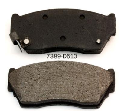 China Low Price Ceramic D1060-50Y90 D510 No Noise Brake Pads For NISSA N 108.5*48*16.5MM SUNNY for sale