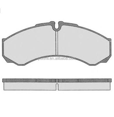 China Auto parts brake pad FMSI D1487-8687, WVA 29121 with good quality 164.6*66.6*17MM for sale