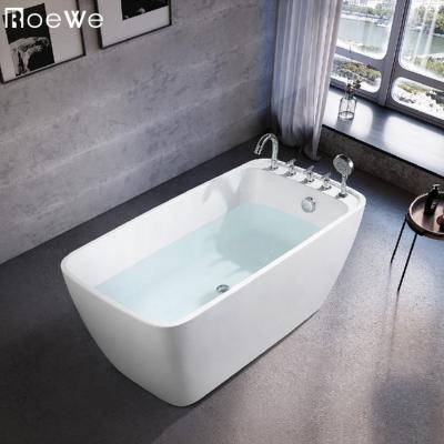 China Single Style 1.5m Seamless Freestanding Tubs Available And Mini Matte Surface Acrylic Bathtub for sale