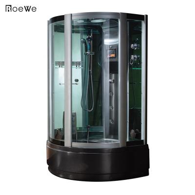 China Modern Luxury Indoor Steam Shower Enclosures Bathroom Massage Tub Combine Saturated Steam Shower Rooms for sale