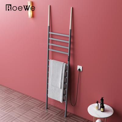 China Electrothermal Smart Heater Bathroom Ladder Towel Rack Towel Dryer Rack Stainless Steel for sale