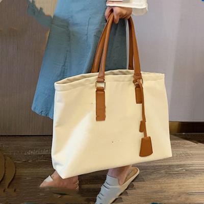 China Vintage Fashion Girl Canvas Beach Bag Weekend Shopping Tote Bags Handbags for sale