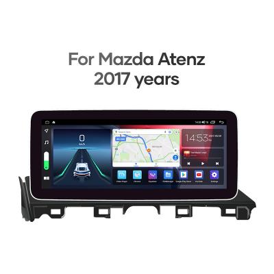 China GPS wholesaler 12.3 inch Car Radio Android 10 Stereo Receiver for Mazda Atenz 2017 years Video Player Multimedia Navigation GPS for sale