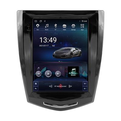 China GPS wholesaler For Cadillac ATS XTS CTS SRX android player Multimedia Video GPS Navigation Tesla Style Vertical Screen 360 camera for sale