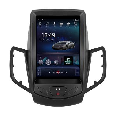 China GPS wholesaler For Ford Fiesta 2009-2016 years android player Multimedia Video GPS Navigation Tesla Style Vertical Screen 360 camera for sale