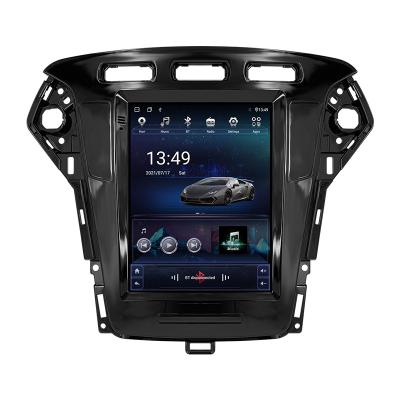 China GPS wholesaler for Ford Mondeo 2011-2013 years 360 vertical screen vertical camera Tesla Android style GPS navigation multimedia player for sale