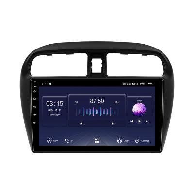 China GPS wholesaler For Mitsubishi Mirage 2012-2018 6g 128g Android 9.0-11.0 Car stereo Radio Multimedia Player Navigation GPS for sale