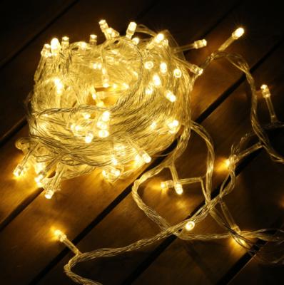 China Christmas Decoration Holiday String 100LED Lights 10m 20M 30M 50M 220V 110V Outdoor Fairy Lights Garland Lighting Christmas Wedding Party Decorations for sale