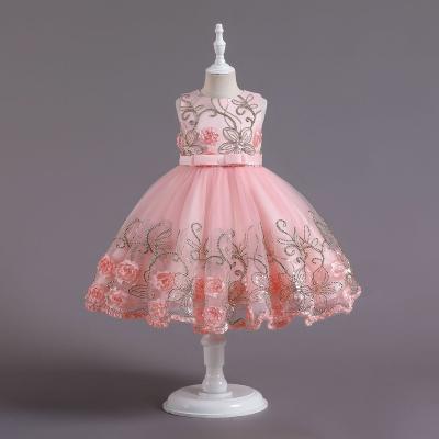 China Hot Selling Modern Kids Washable High-end Princess Dress Baby Toddler Dress Even Prom Dress Gowns for sale