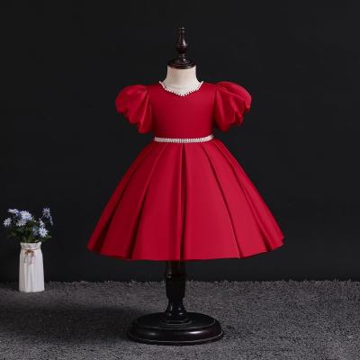 China Washable made in high end princess kids fine china latest design baby dress kid dress even prom dressy dresses for sale