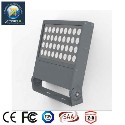 China Indoor 24v 36w outdoor/garden/park dmx ip65 control rgbw led flood light with bracket for sale