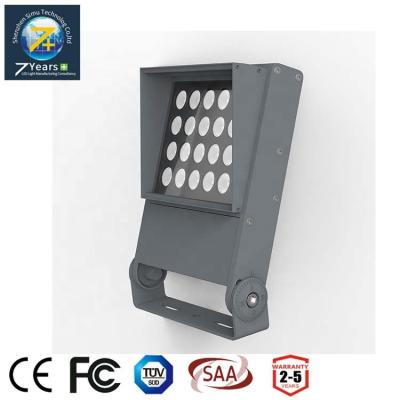 China IP65 Outdoor Aluminum Outdoor Plastic Housing / Garden / Park Led Floodlight 24w With Cover for sale