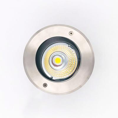 China Hot Selling Underwater Replace Park Fence Waterproof Garden Adjusted IP66 COB 10W Outdoor Led Ground Light for sale