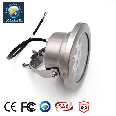 China W/WW/CW/NW/R/G/B CE led pool light IP6812w cool white waterproof led underwater light for sale