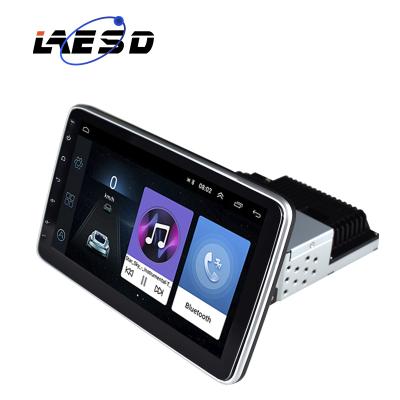 China ZD770 universal 1 link din fm gps car dvd player/music/video fm/GPS/mirror 10.1 inch car android rotary audio system for sale