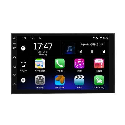 China FM/GPS/mirror link/universal Leshida N750 FM navigation mirror stereo link music/video 7 inch car dash audio dsp android system for sale