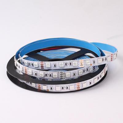 China Flexible LED/M RGB LED Strip Light Residential IP20 SMD 5050 60 DC 24V DC 12V for sale