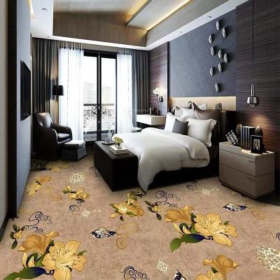 China Washable Star Hotel Carpet Wholesale Price With 100% Polyester Material for sale