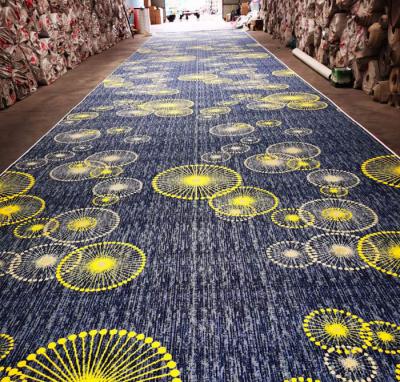 China New Design Hotel Lobby Corridor Alfombra Rollo Axminster Australian Area Runner Blankets Luxury Five Star Carpet Washable For Sale for sale