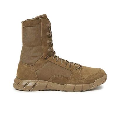 China Smell Proof HBA29 7 Inch Dark Chocolate Brown Ultra Light Desert Boots Assault Suede Color Coyote for sale