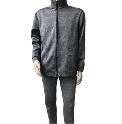 China Gray Level 5 Anti-Cut Wear Resistant Cut And Tear Safety Resistant Protective Anti Blow Knitted Coat With Chess Zipper With Waist Pockets for sale