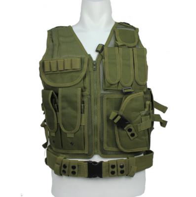 China Molle TV03 Men's Mesh Vest Multi Use Vest Breathable Summer Green Brown Khaki Tan Tactical Vest for sale