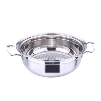 China Sustainable Factory Selling Chinese Stainless Steel Cooking Hot Pots for sale