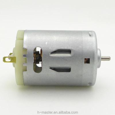 China 385 12V 3000RPM SHAFT 9.5MM Waterproof DC Motor for Vacuum Cleaner and Mini-Packing Machine for sale