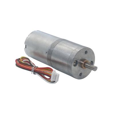 China 12V GA25-2430 DC Gear Motor 4mm Explosion Proof Shaft With Speed ​​50 rpm 900rpm for sale