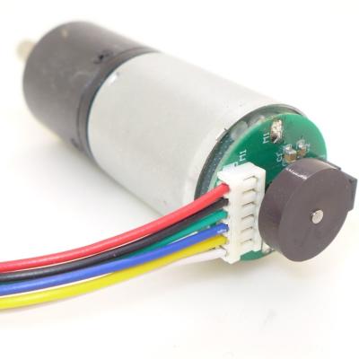 China BOAT 12v 24mm Variable Speed ​​24GP370 Encoder Planetary Gear Motor for sale