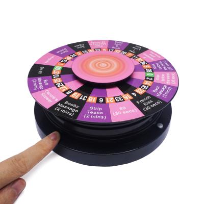 China OEM Custom Electric Roulette Wheel Team Building, Enhance Feelings, Travel, Hotel Dating Games for sale