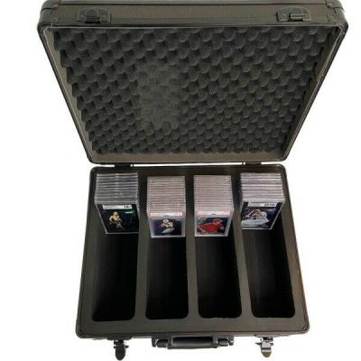 China Waterproof Shockproof Dustproof Aluminum Card Case Storage Box for 60-90 Rated Cards for sale