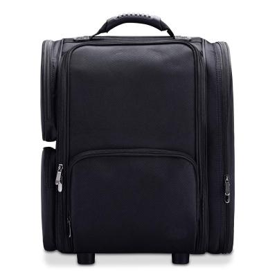 China Black Fashion Trolley Makeup Bag for sale