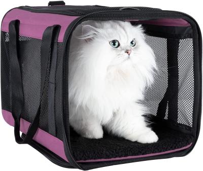 China Large Portable Pets Carry Bag Soft-sided Portable Carriers Bag For Pet for sale