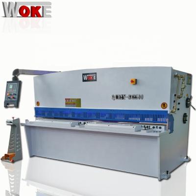 China Building material shops automatic iron sheet cutting machine, iron sheet shearing machine, hydraulic steel plate cutting machine for sale