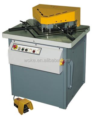 China Hydraulic Corner Notcher, 90 Degree Angle Corner Forming Machine QF28Y-4X200 for sale