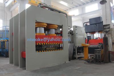 China Steel Door Embossing Machine , Security Door Skin Press Stamping Machine 2500t for sale