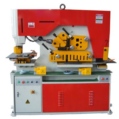 China Building Material Stores Combined Machine Punch And Shear Price Hydraulic Iron Worker For Sale for sale