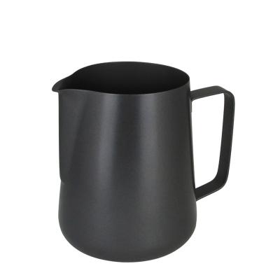 China Sustainable Amazon Milk Jug Metal Espresso Coffee Frothing Latte Art Milk Jug for sale