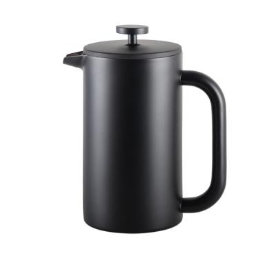 China WITH LID Stainless Steel Plunger No Coffee No Grounds 34 oz Coffee French Press for sale