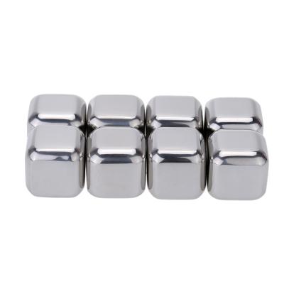 China household& hotel& restaurant& ceremony& hot selling party amazon stainless steel whiskey metal ice cubes balls for sale